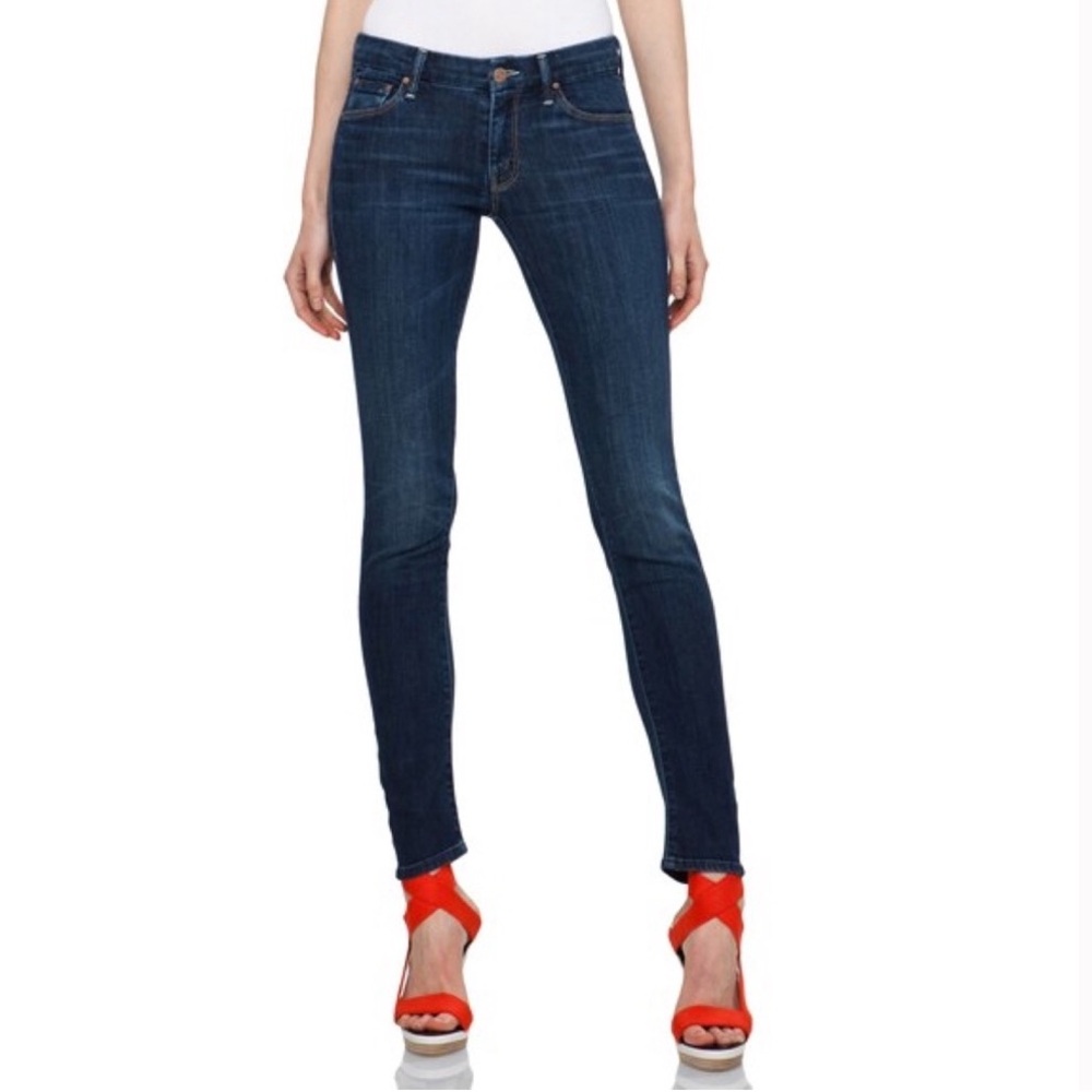 MOTHER The Dropout Jeans Flowers From the Storm Sz 26